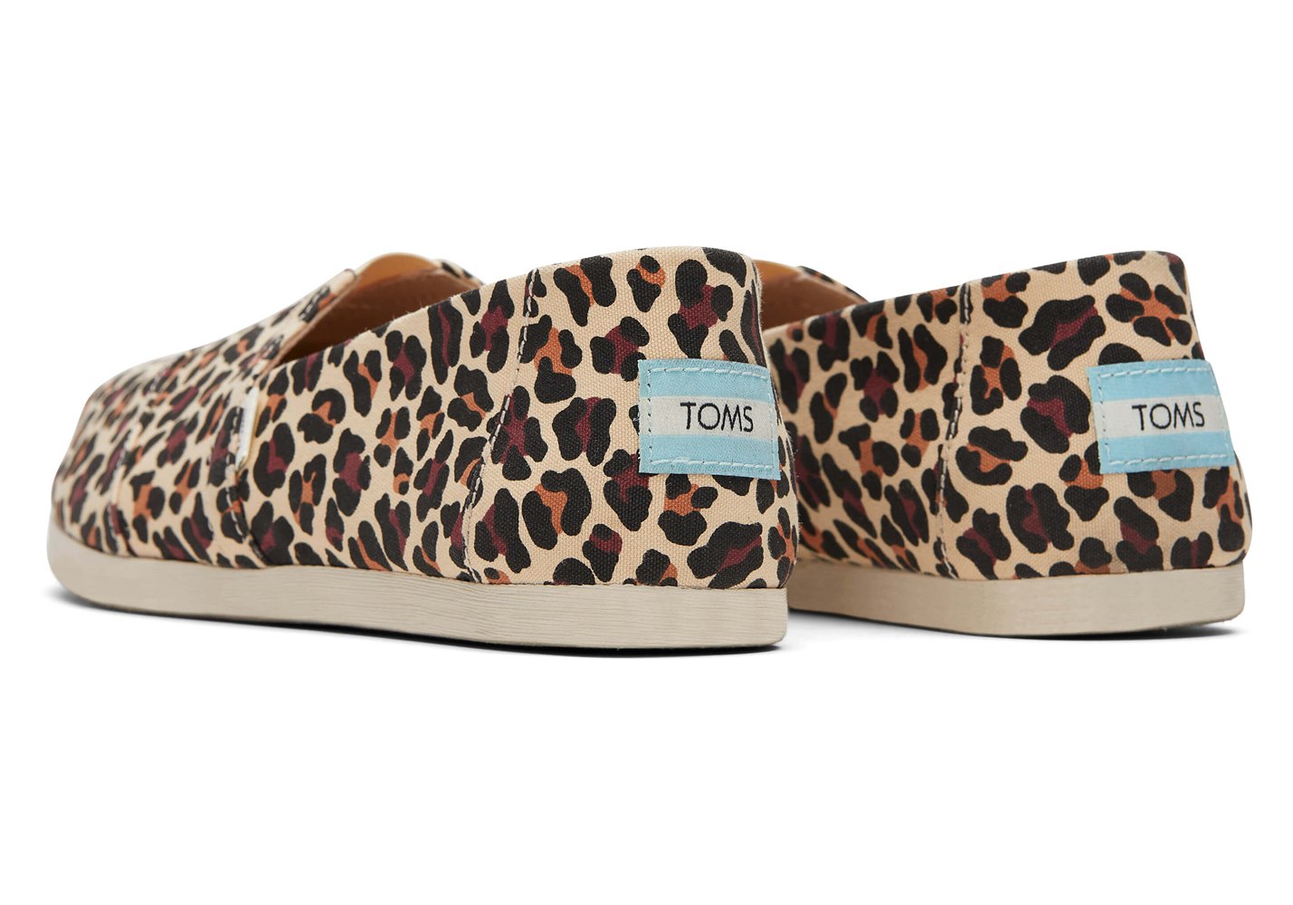 Toms Espadryle Damskie Beżowe - Alpargata Leopard - 91YPVUKCS